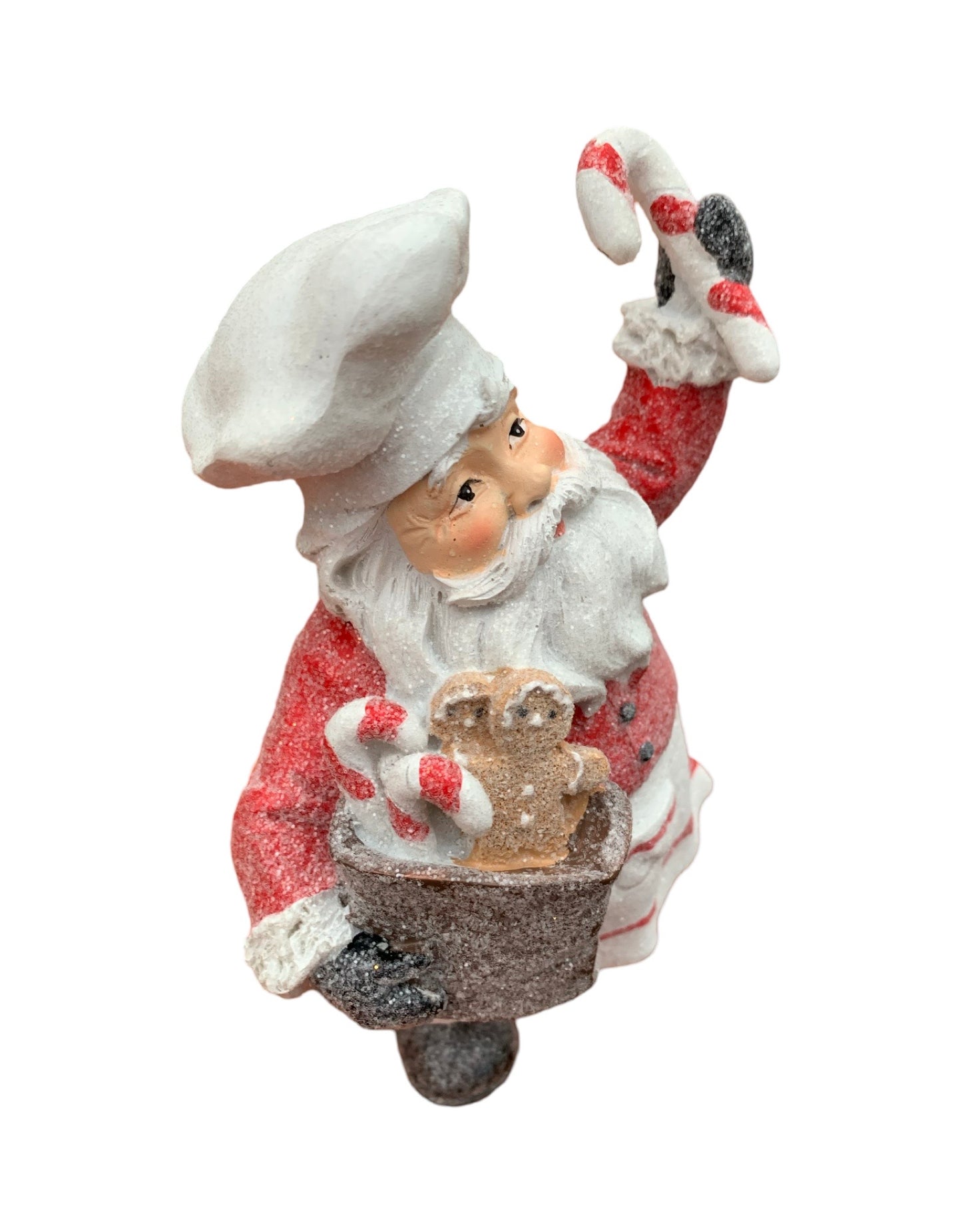 Resin Candy Chef Santa