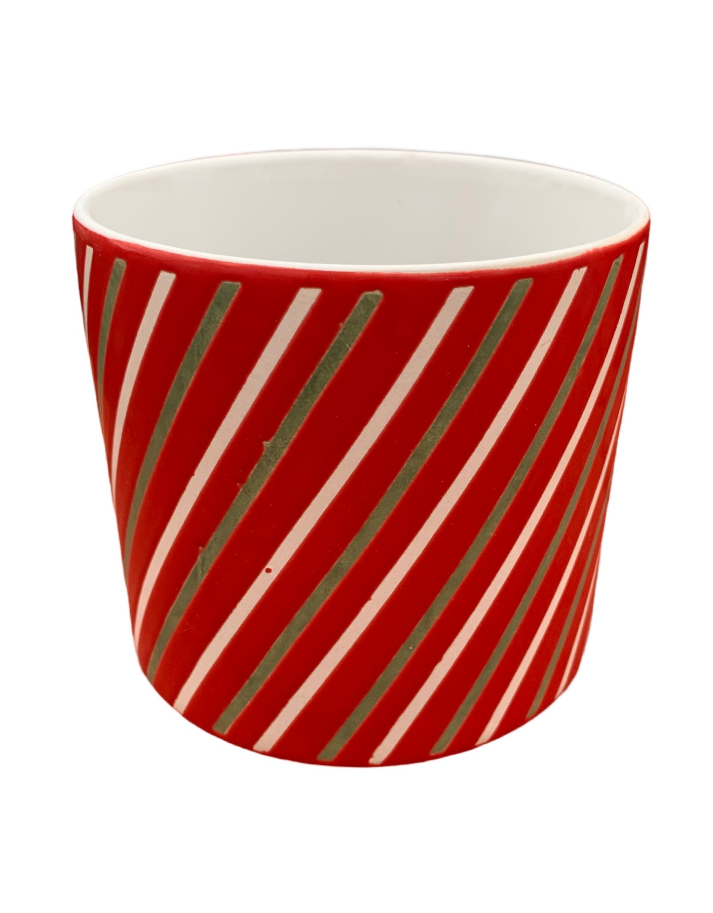 Candy Cane Pot