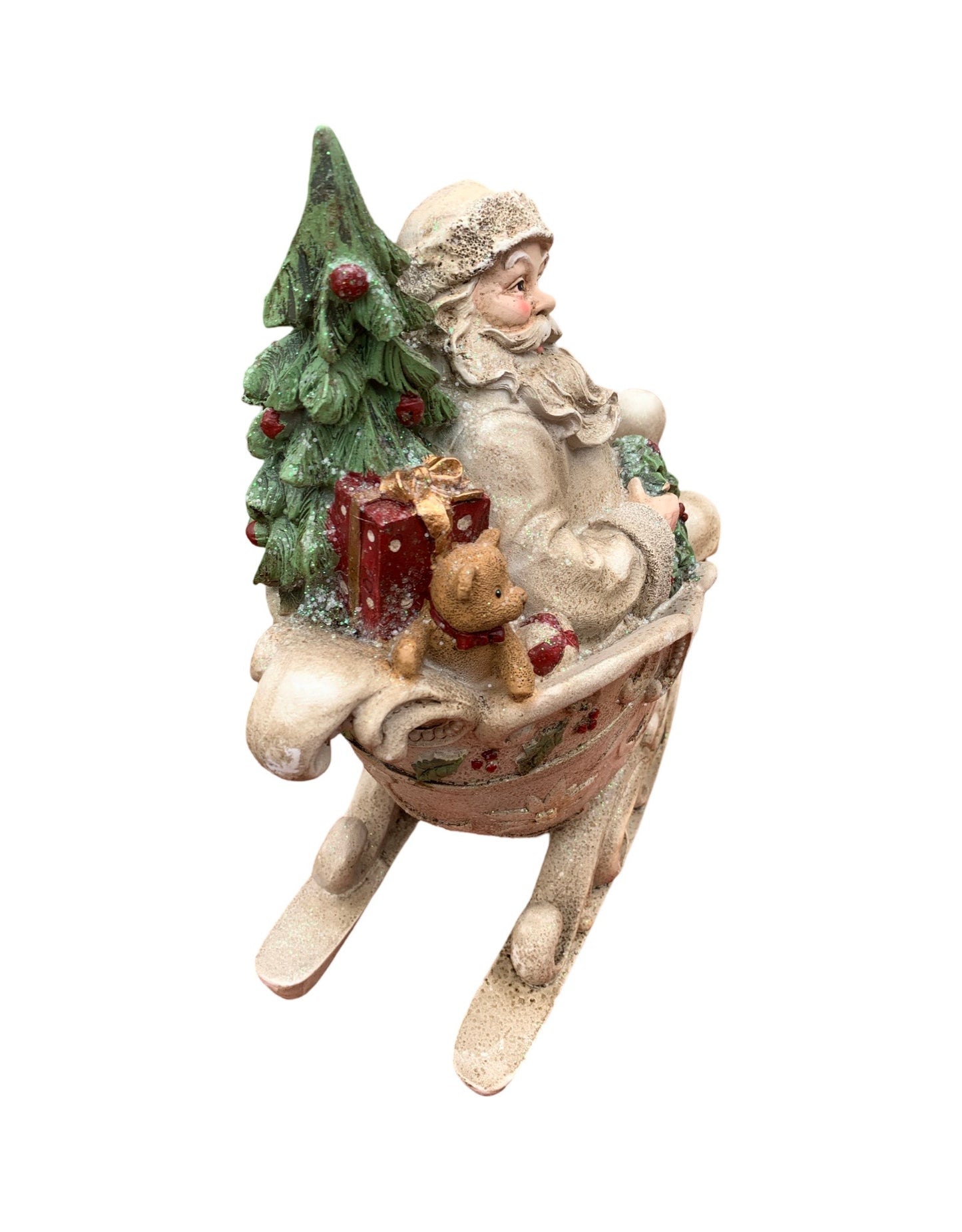 Resin Santa in Sleigh