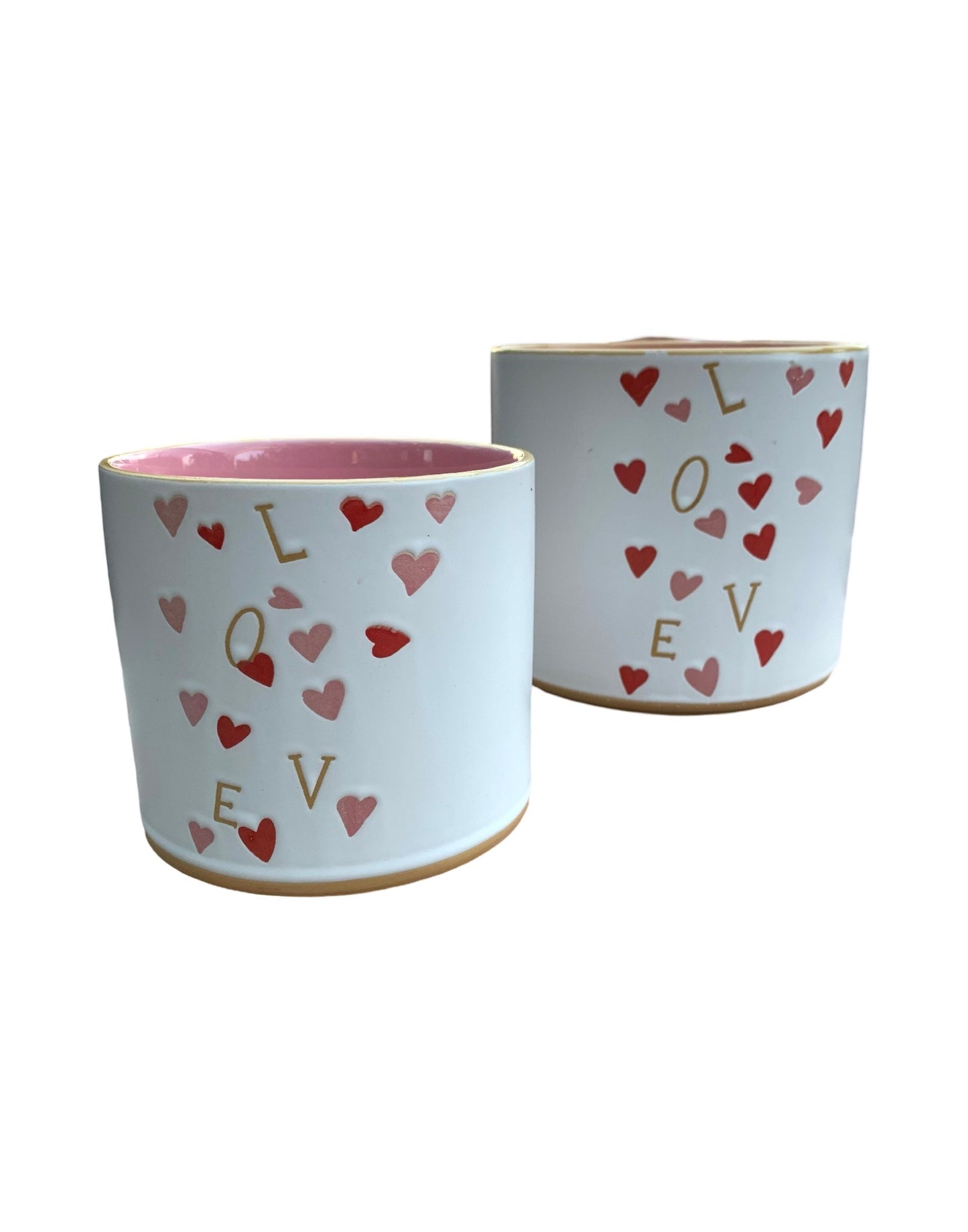 Love Floating Hearts Pot