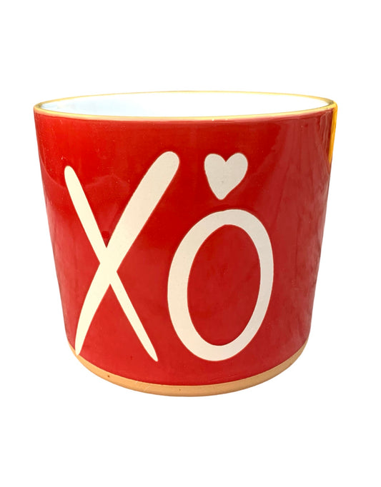 XO Heart Pot