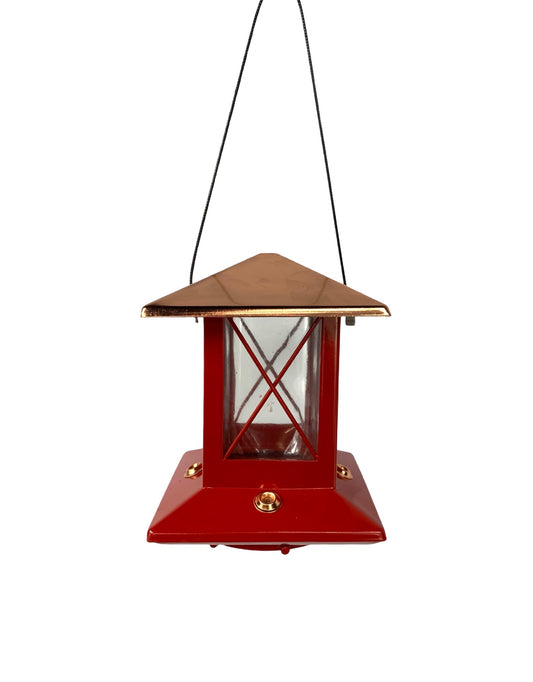 Copper Top Hummingbird Feeder