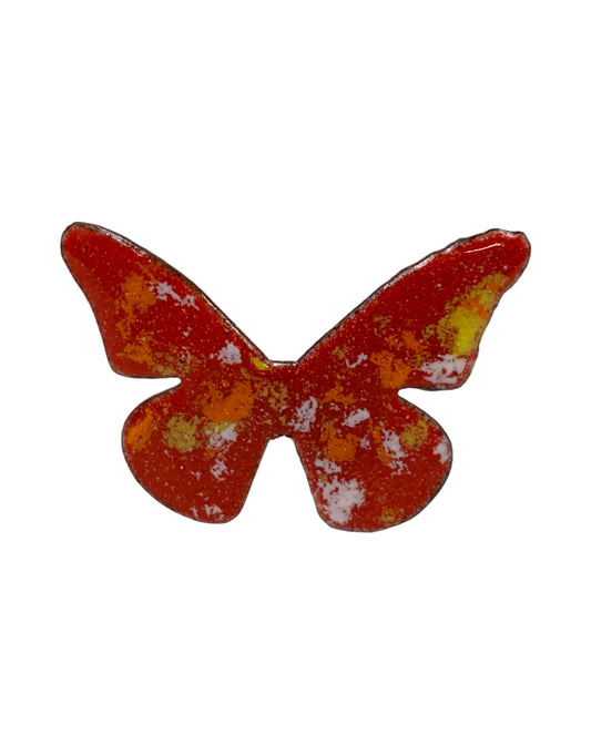 Copper Enamel Butterfly