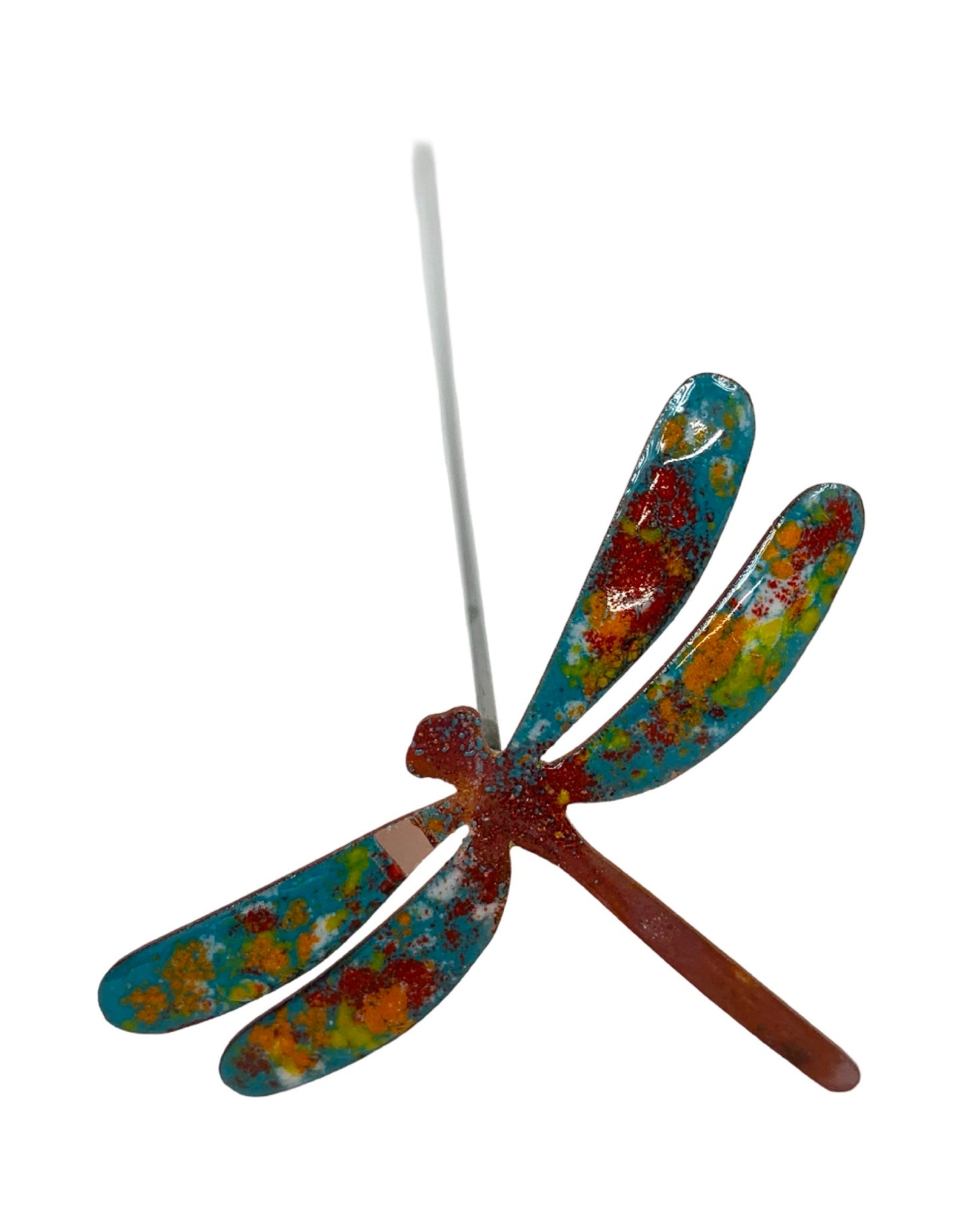 Copper Enamel Dragonfly