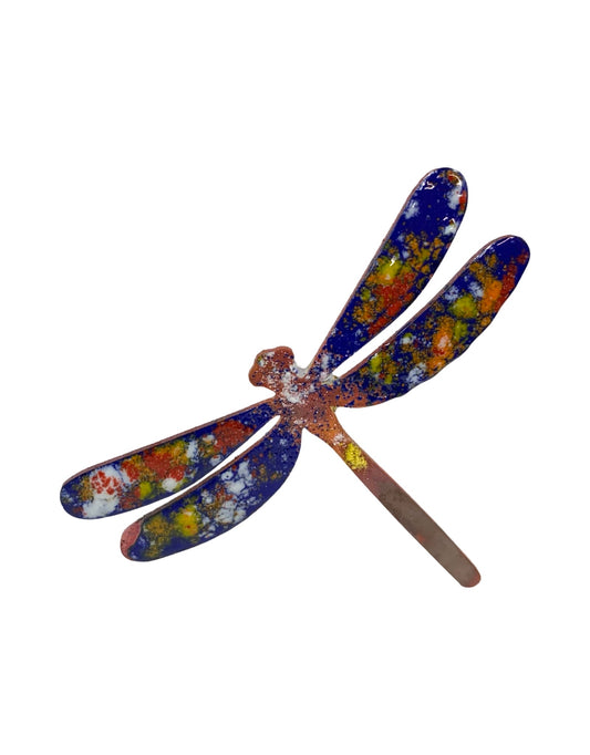 Copper Enamel Dragonfly