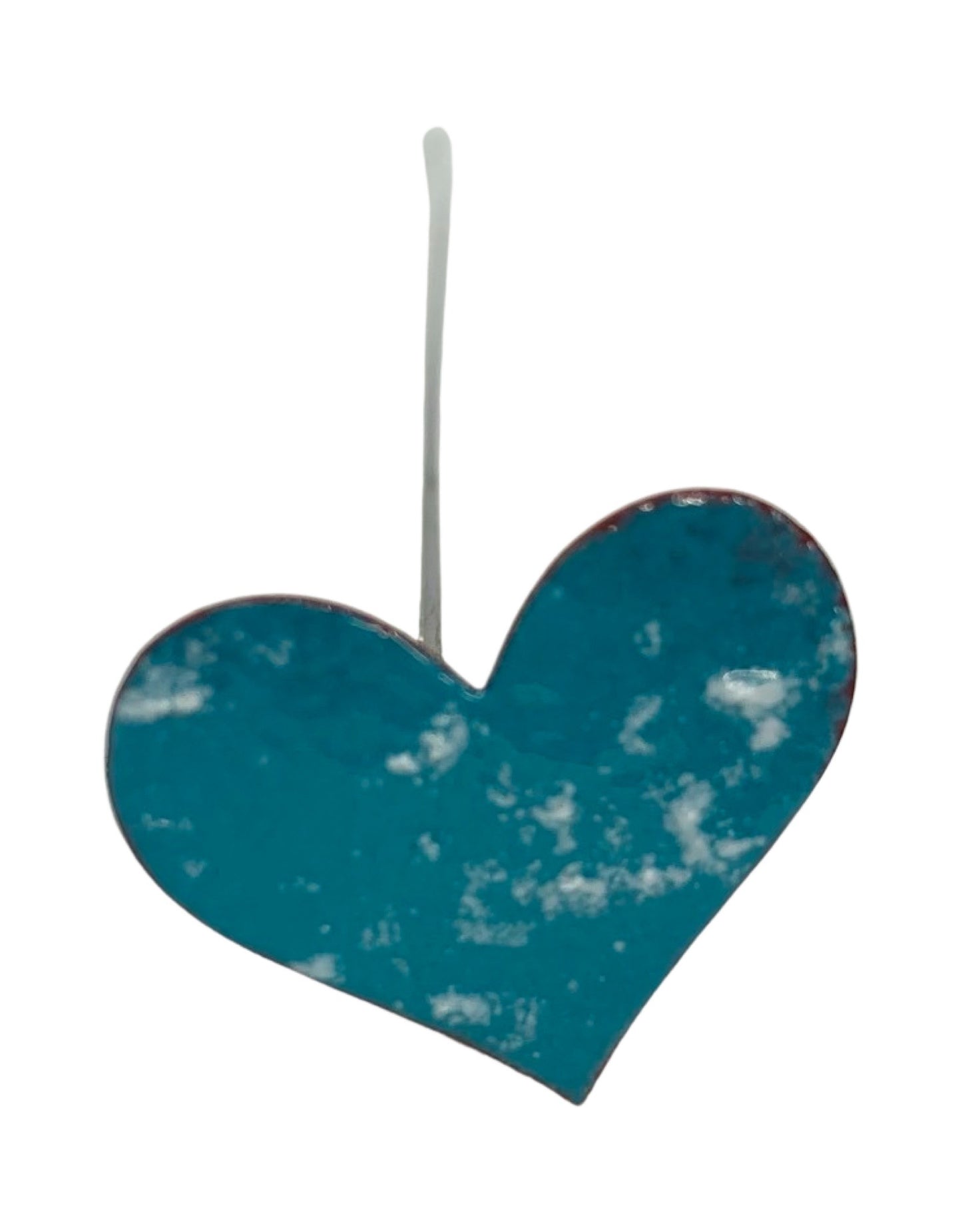 Copper Enamel Heart