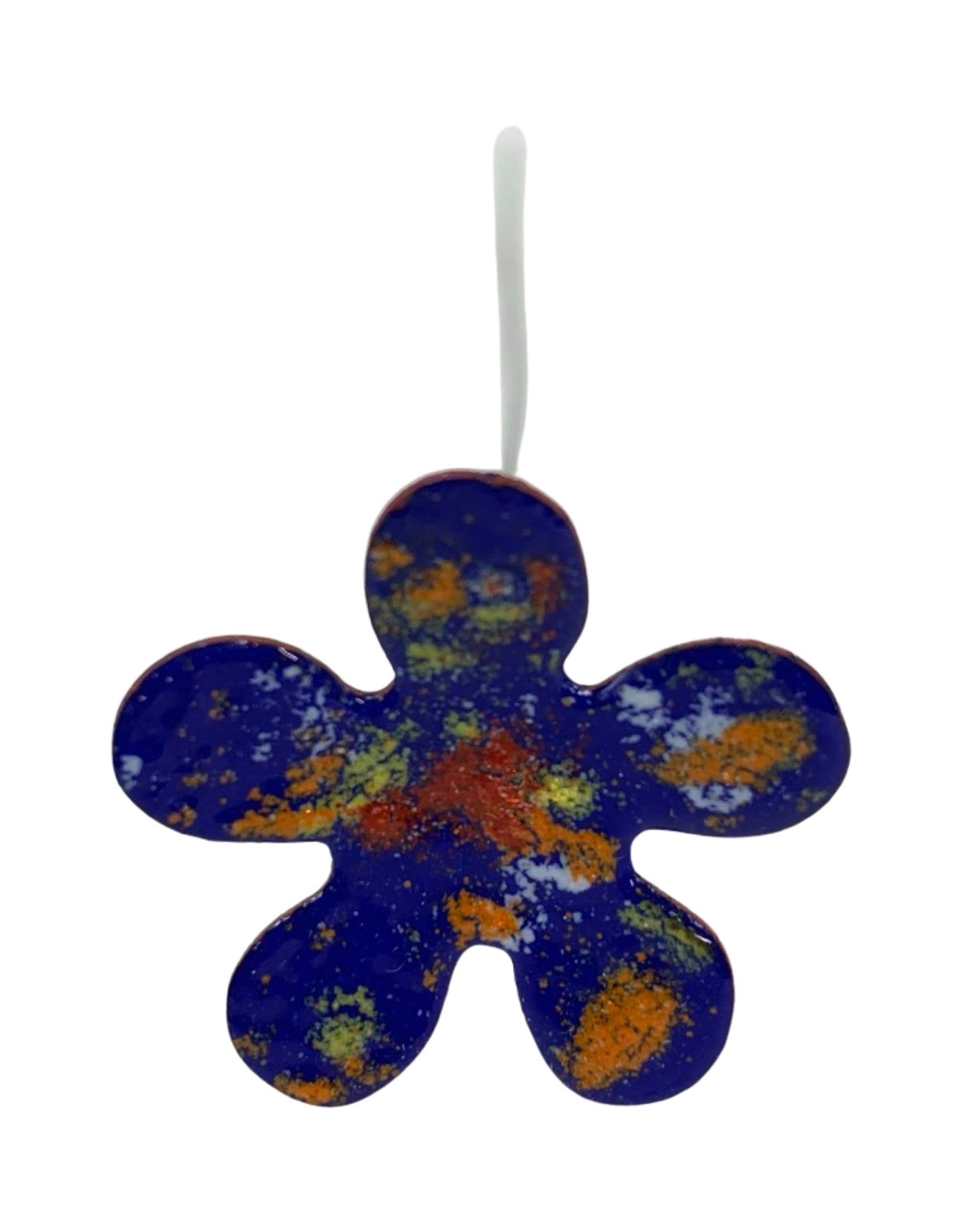 Copper Enamel Flower