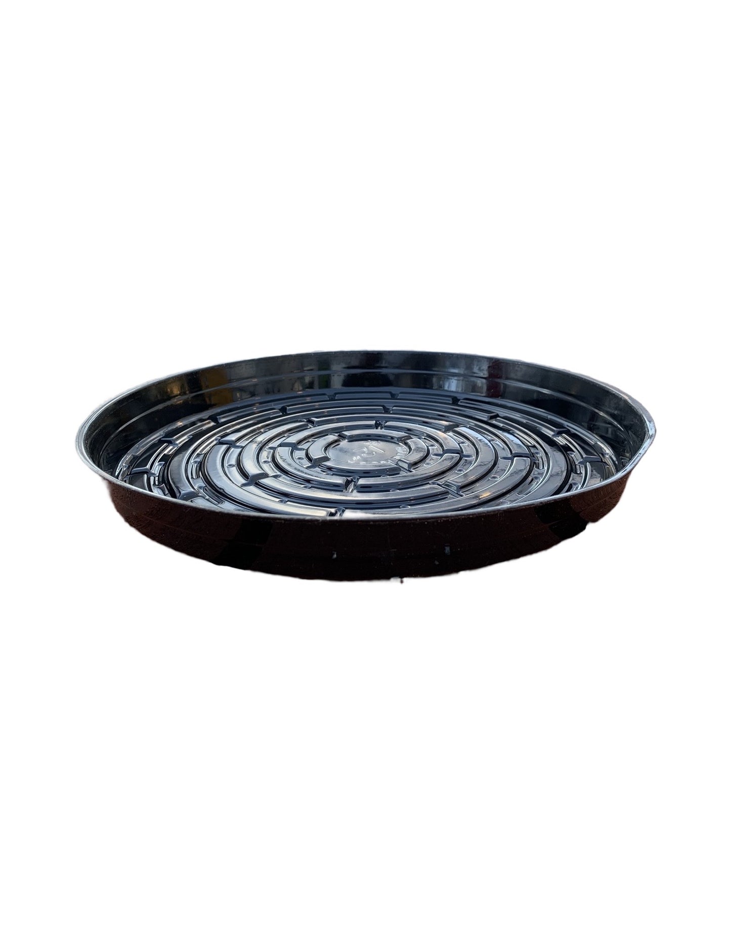 Black Vinyl Heavy-duty Plant Saucer