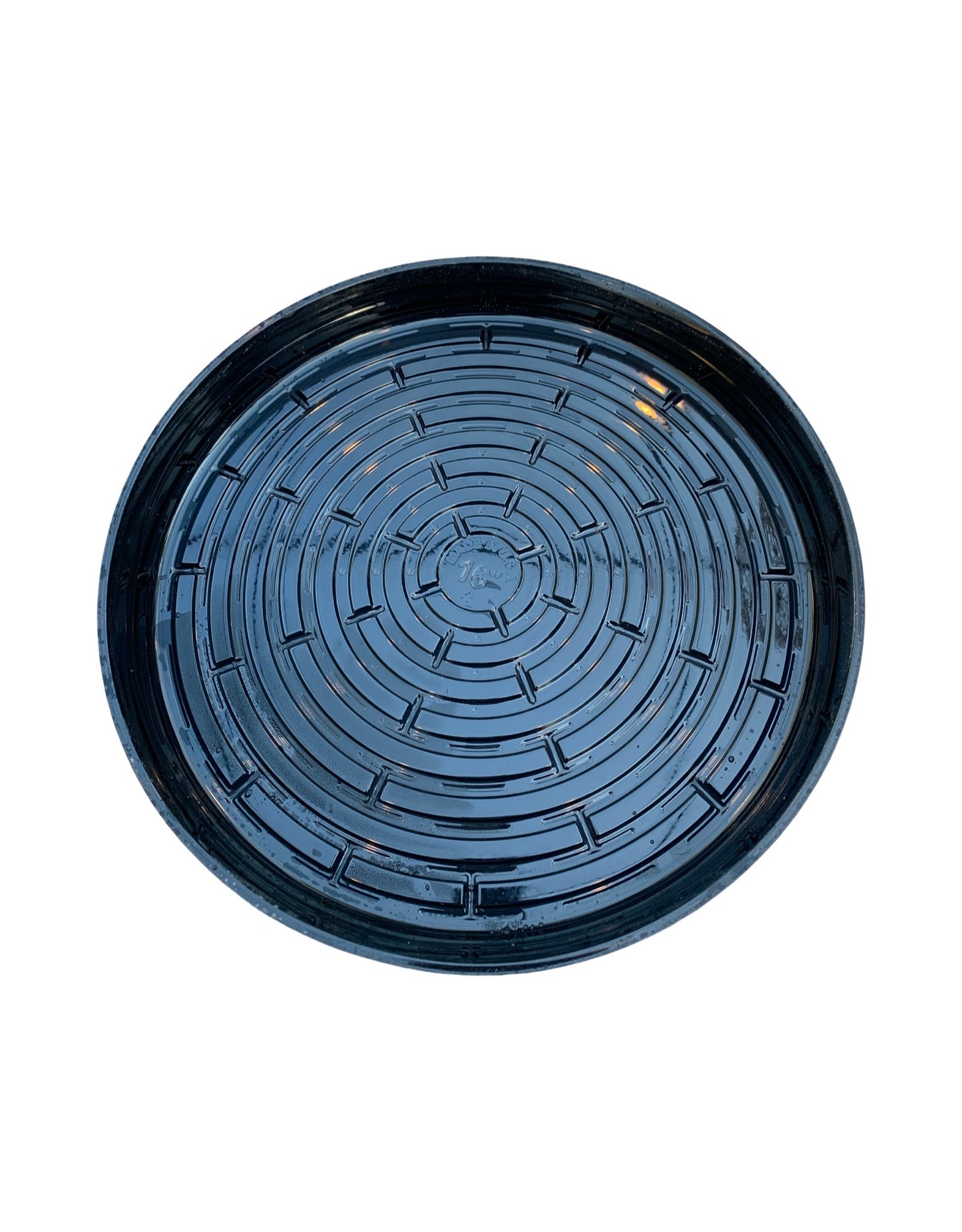 Black Vinyl Heavy-duty Plant Saucer