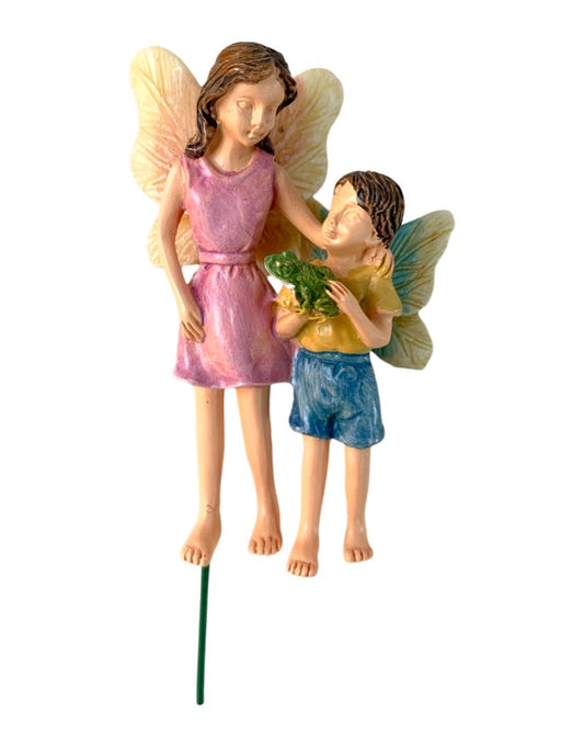 Fairy Pair with Frog