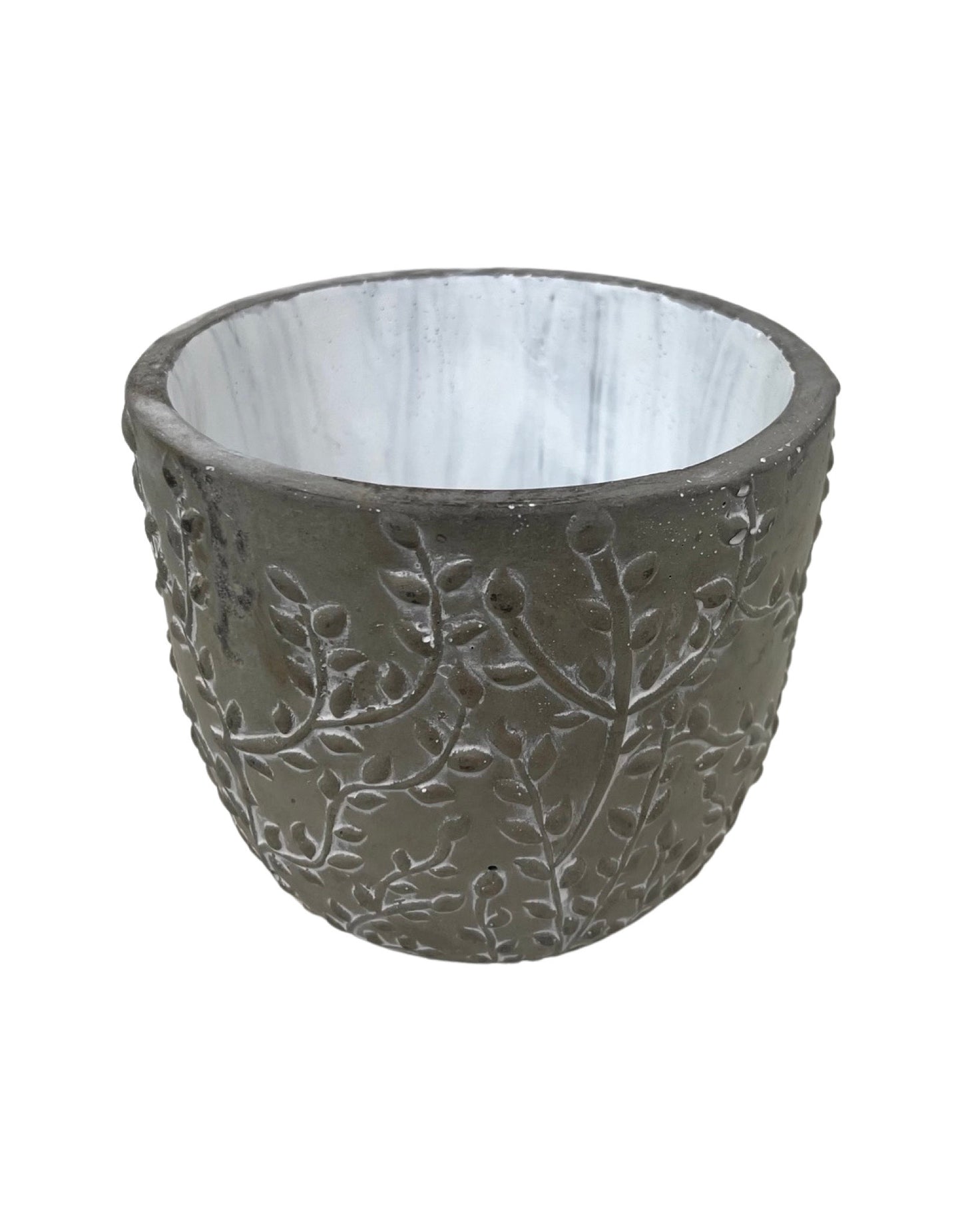 Vine Cement Pot