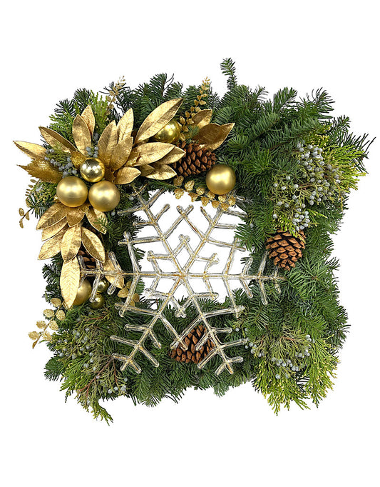 Designer Holiday Wreath 24 Inch #2