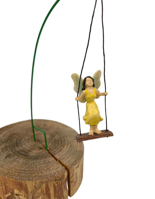 Fairy Standing on Swing