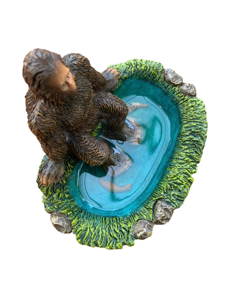 Fairy Sasquatch in Pond