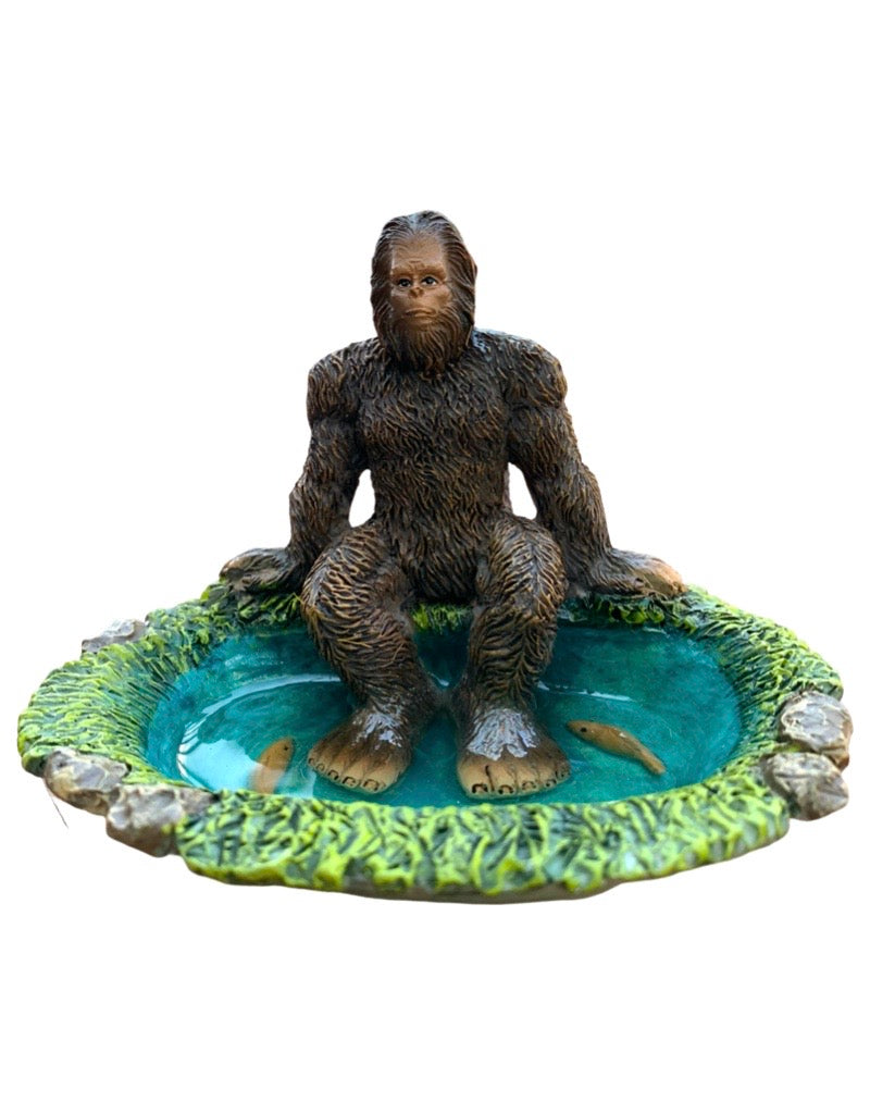 Fairy Sasquatch in Pond