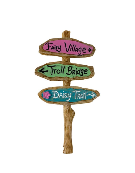 Fairy Village Sign