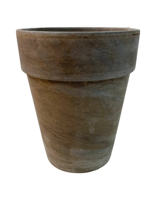 Pot TC Extra Tall Standard Dark Marble 4 Inch