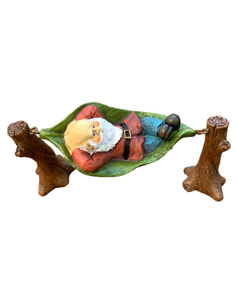 Fairy Gnome in Hammock