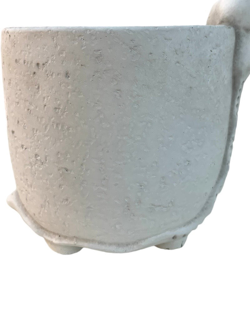 Concrete Snail Pot