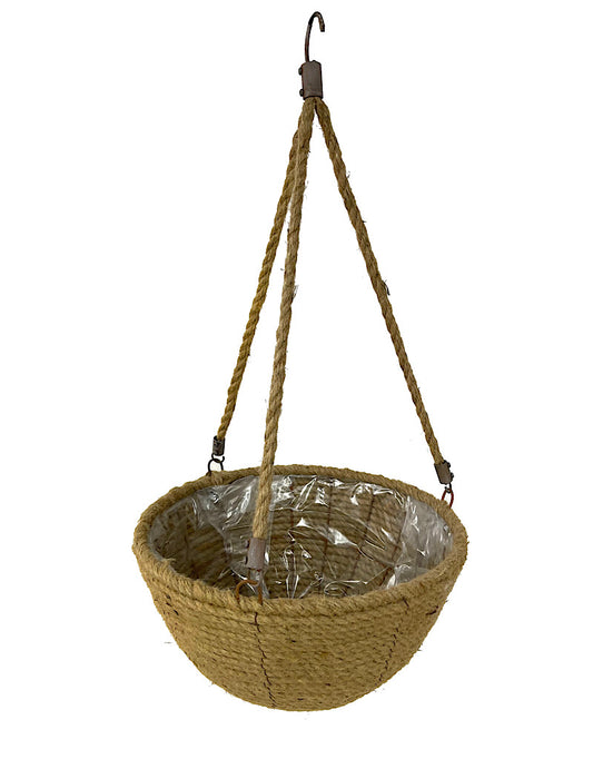 Nautical Rope Hanging Basket 12 Inch