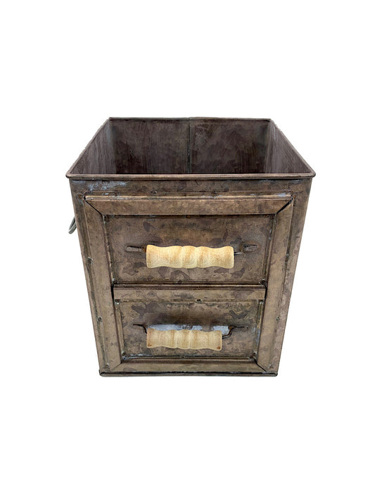 Champagne Drawer Planter W/ Handles  Medium