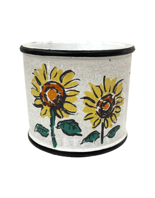 Sunflower Pot