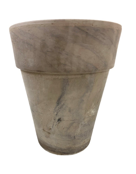 Pot TC Extra Tall Standard Dark Marble 7 Inch